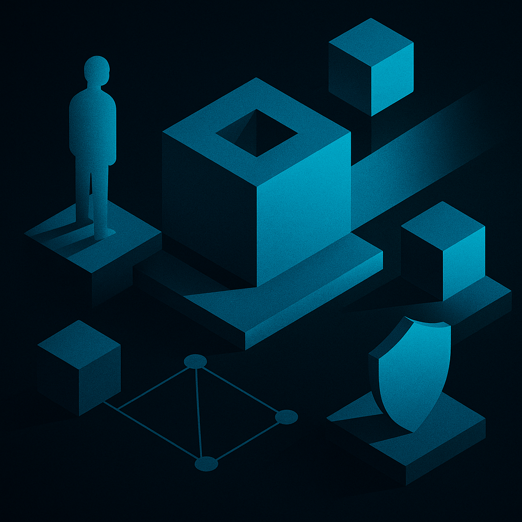 Abstract TPMxAI cover for "The Human Element in AI: A TPM's Journey Through Data Ethics and Vendor Choices"