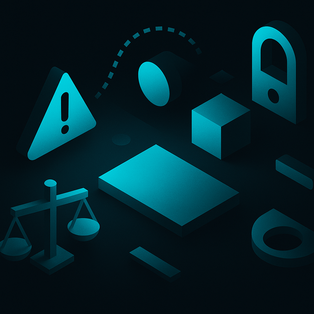 Abstract TPMxAI cover for "The Art of Balancing Speed and Governance in TPM: A Journey Through Process Landmines"