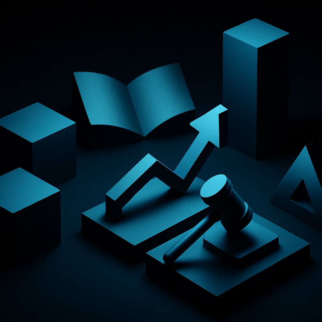 Abstract TPMxAI cover for "Reflections from 2030: The Chronicles of Risk in AI's Evolution"