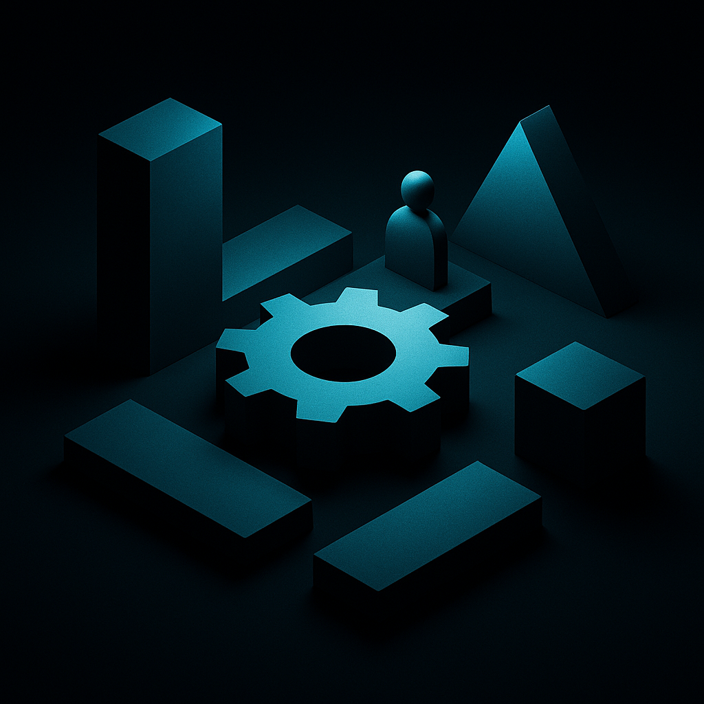 Abstract TPMxAI cover for "Engineering Culture: The Hidden Engine of Execution Excellence"