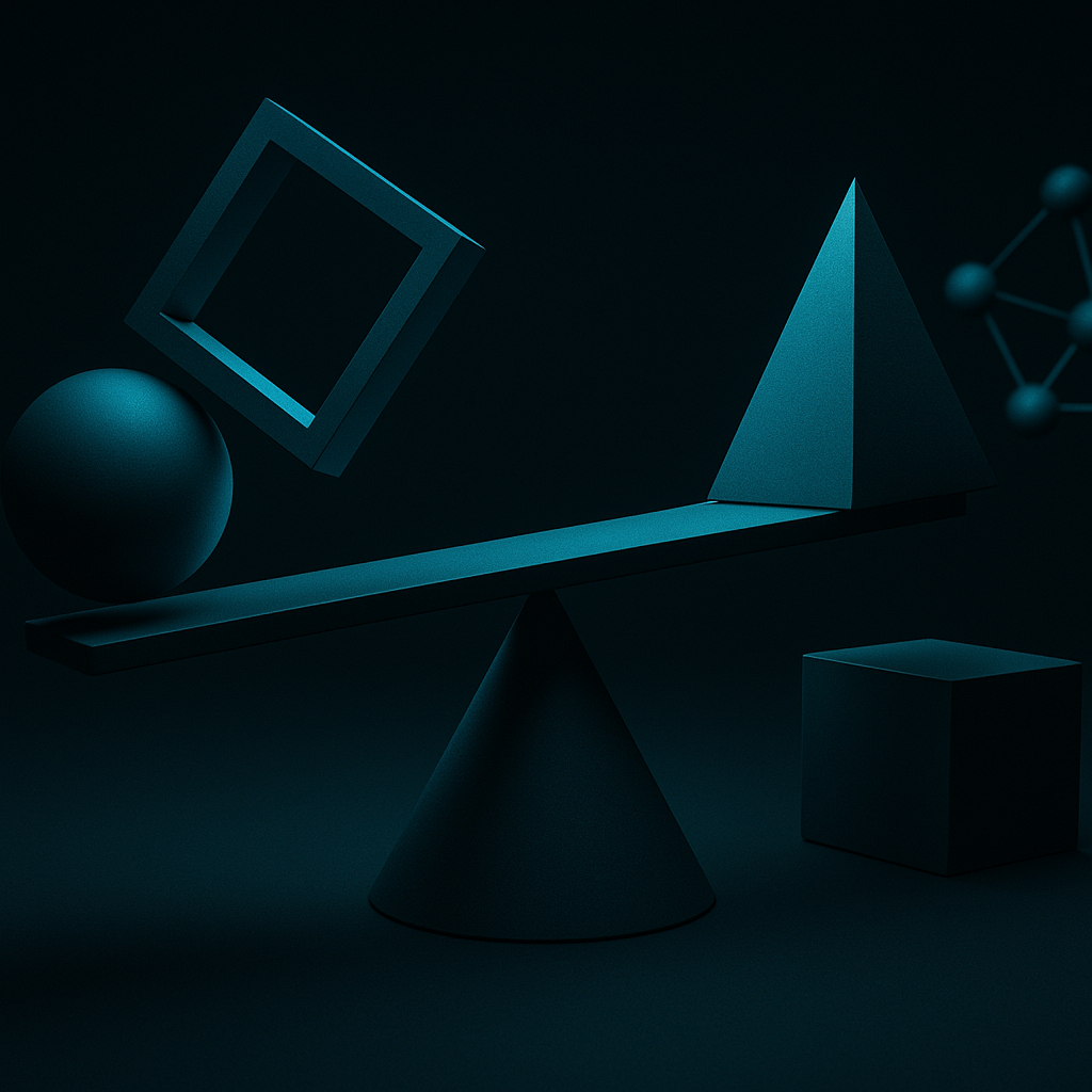 Abstract TPMxAI cover for "The Balancing Act of Processes: Finding Harmony in Chaos"