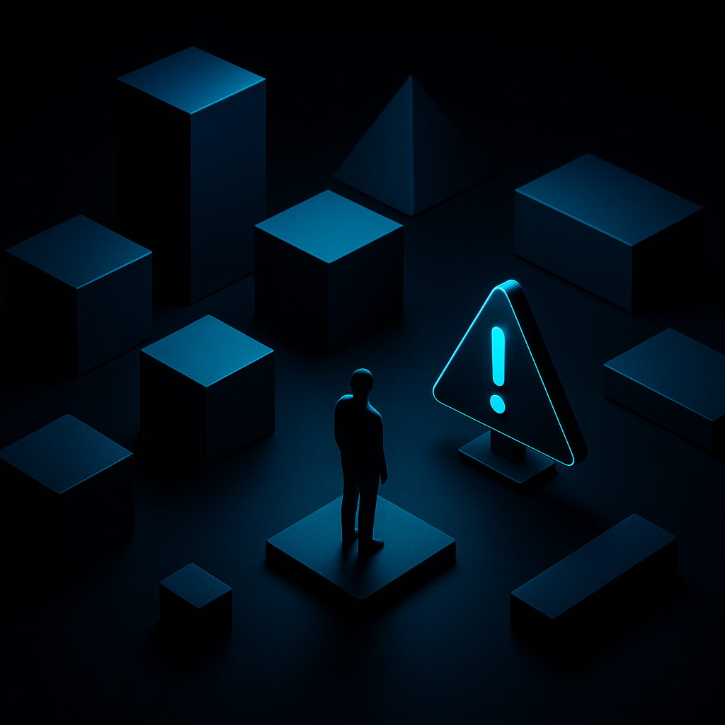 Abstract TPMxAI cover for "The Risky Business of AI: A TPM's Take on Navigating Uncertainty"