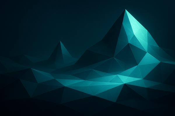 Abstract TPMxAI cover for "Reflections from Tomorrow: The Art of Aligning AI with Technical Program Management"