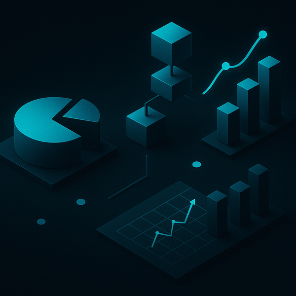 Abstract TPMxAI cover for "Beyond the Hype: The Real Metrics Behind AI Product Launches"