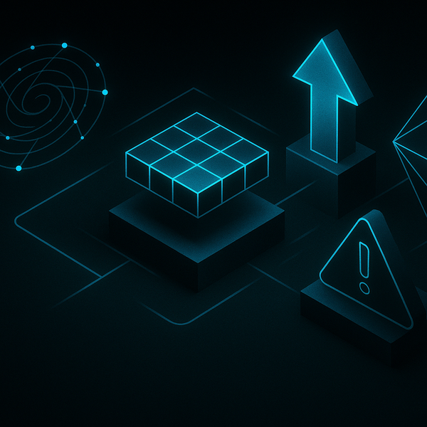 Abstract TPMxAI cover for "When Chaos Meets Code: A TPM’s Journey Through Risk and AI"