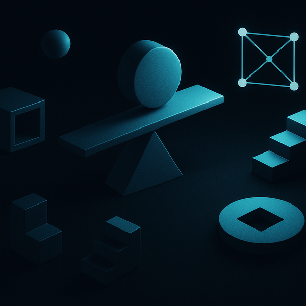 Abstract TPMxAI cover for "The Art of Balancing Chaos: TPM Processes in an AI World"