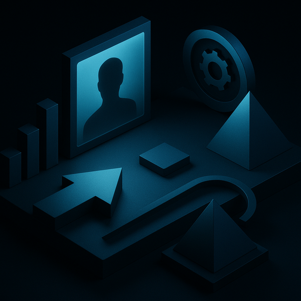 Abstract TPMxAI cover for "Reflections from the Future: Navigating the AI Landscape as a TPM"