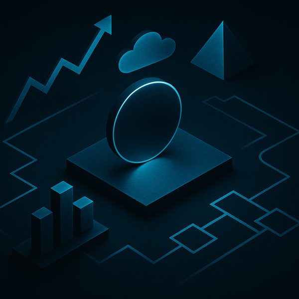 Abstract TPMxAI cover for "Reflections from the Chaos: A TPM's Journey Through AI's Wild Frontier"